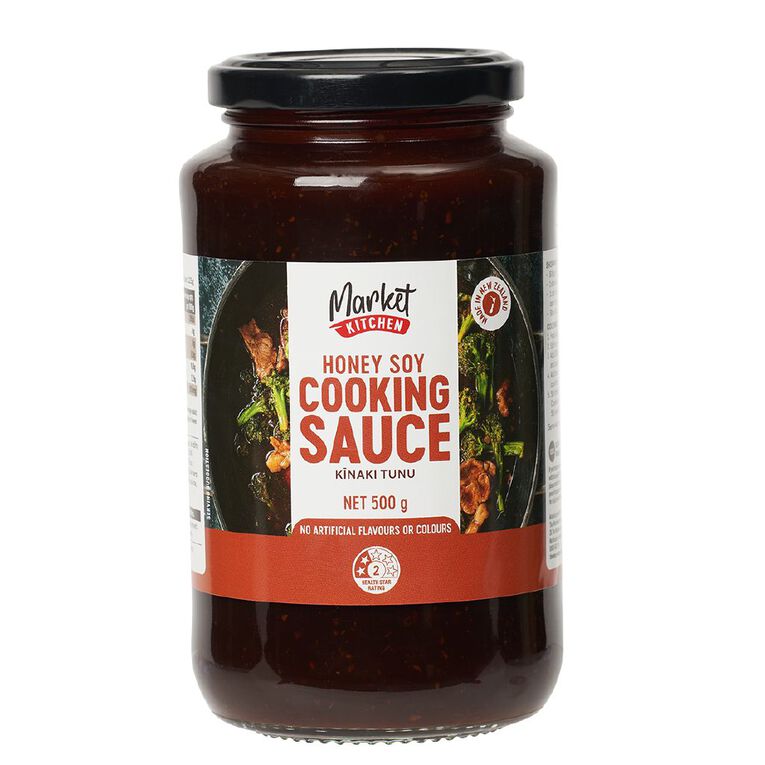 Market Kitchen Honey Soy Cooking Sauce 500g