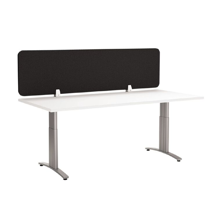 Boyd Visuals Desk Screen Black 1500mm, , hi-res