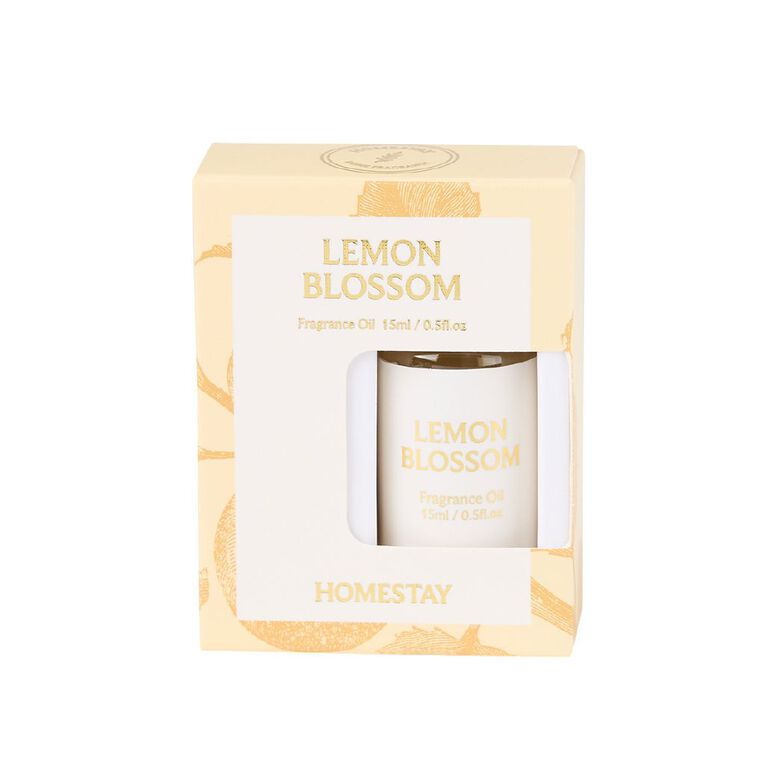 Living & Co Homestay Fragrance Oil Lemon Blossom 15ml, , hi-res