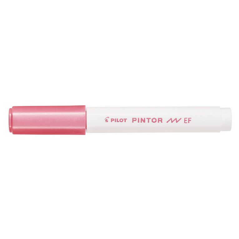 Pilot Pintor Marker Bullet Metallic Extra Fine 2.3mm Tip Pink, , hi-res