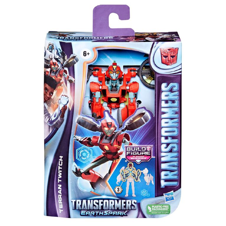 Transformers Earthspark Deluxe Assorted, , hi-res