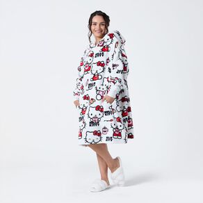 Hello Kitty Women's Coral Fleece Hoodie