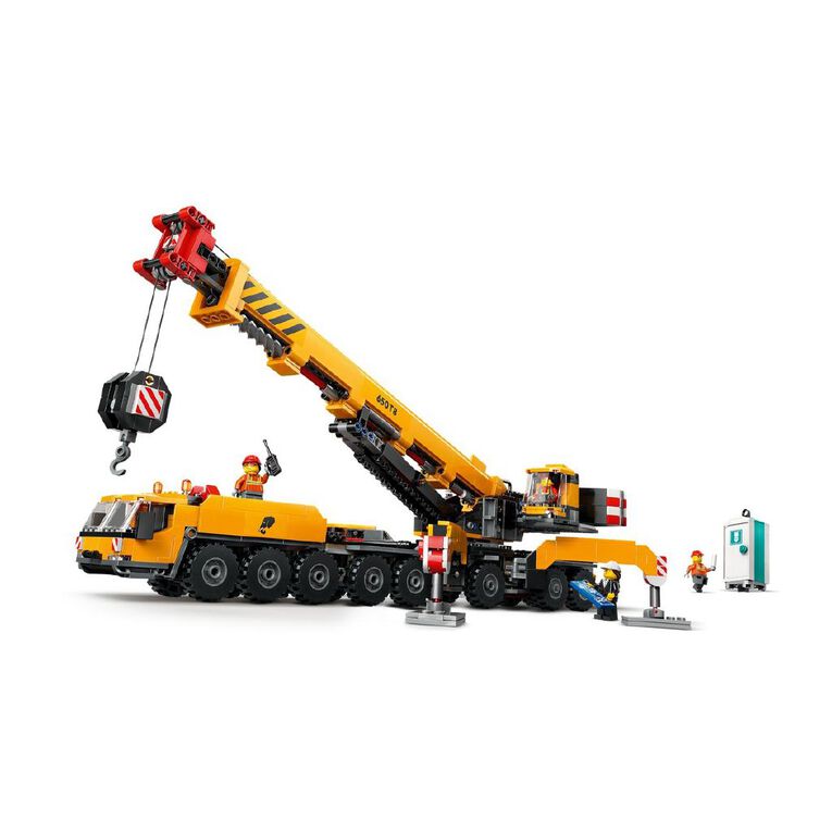 LEGO CITY Yellow Mobile Construction Crane 60409, , hi-res