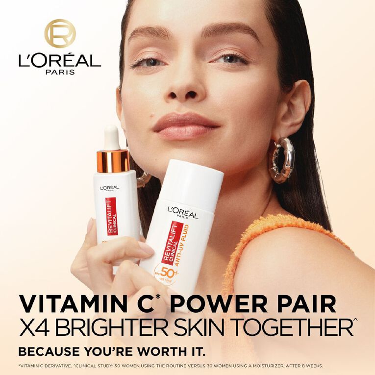 L'Oreal Paris Revitalift Vitamin C UV Fluid 50ml, , hi-res