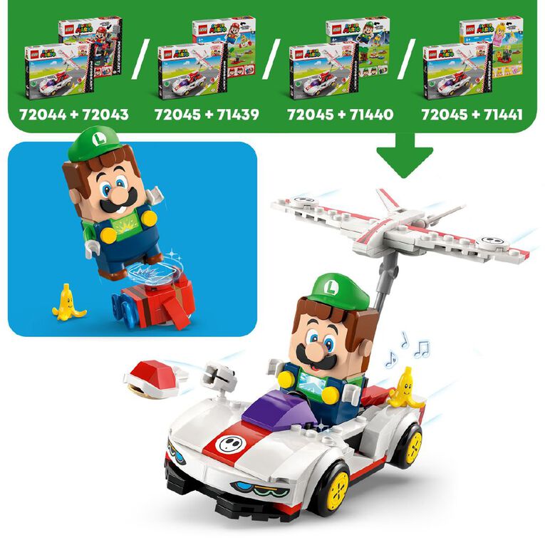 LEGO Super Mario Mario Kart Shy Guy & P-Wing 72045, , hi-res