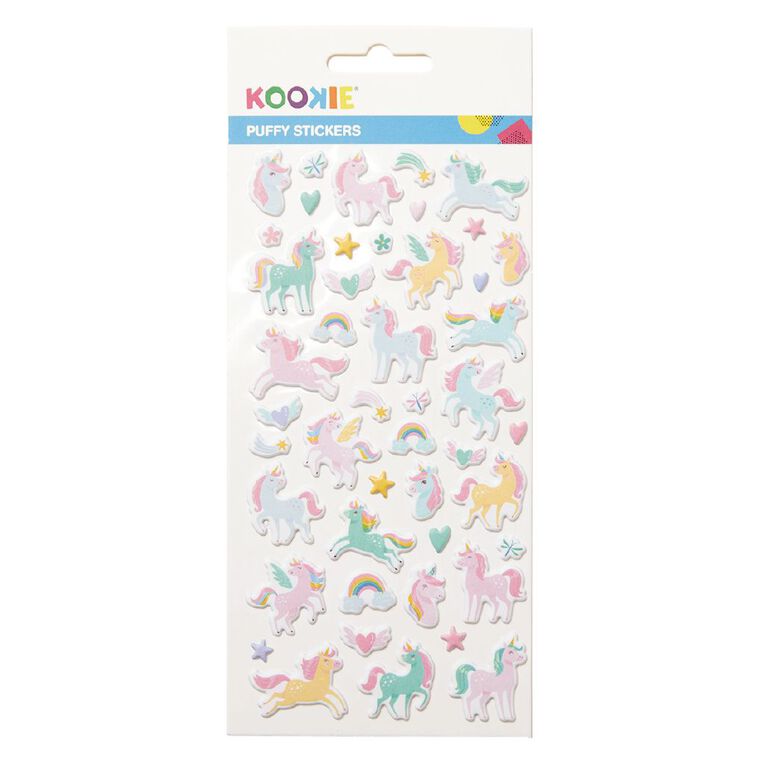 Kookie Sticker Sheet Mini Squishy Assorted, , hi-res