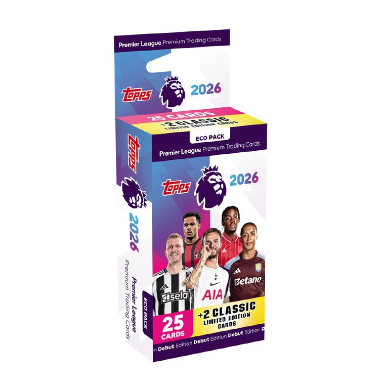 Topps 2026 Premier League Eco Pack, , hi-res