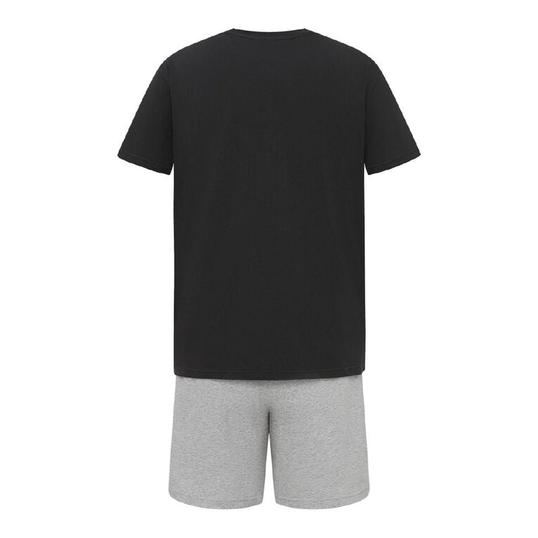 Stranger Things Men's Tee and Short Pyjama Set, Black, hi-res