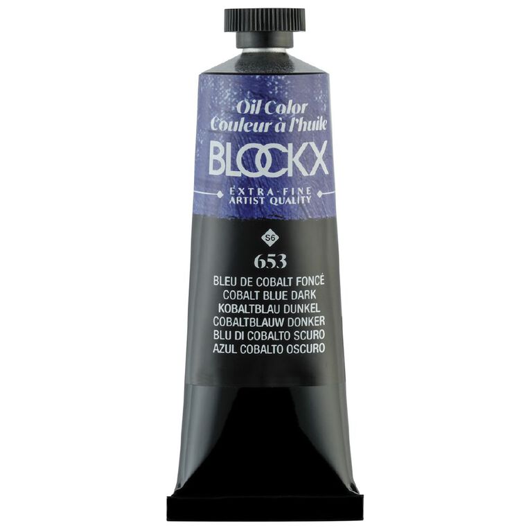 BLOCKX Oil Tube 35ml S6 653 Cobalt Blue Dark, , hi-res