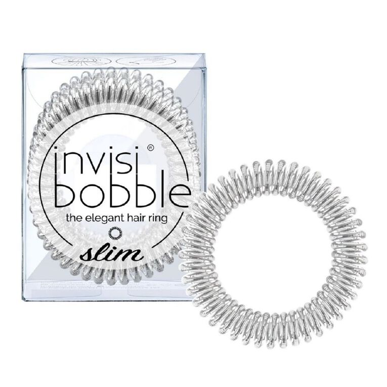 invisibobble Slim Chrome Sweet Chrome 3 Pack, , hi-res