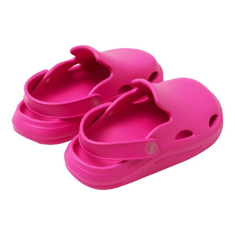 Young Original Junior Kids' New Frog Shoes, Pink, hi-res