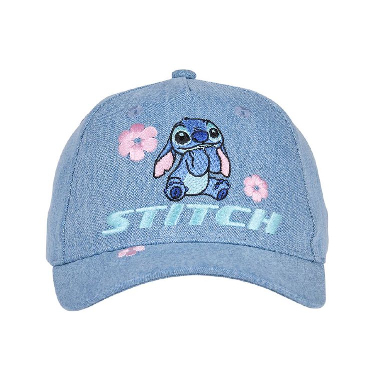 Stitch Younger Kids' Cap, Denim Light, hi-res