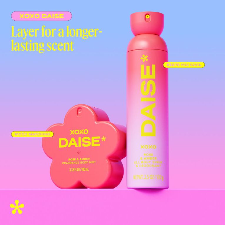 Daise All Body Spray & Deodorant XOXO 120ml, , hi-res