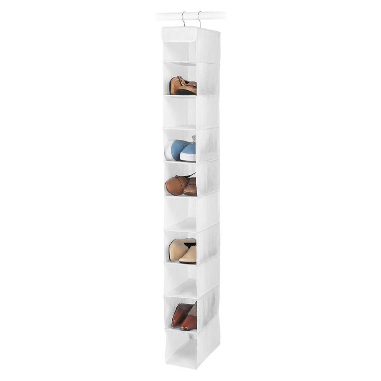 Seymours Hanging Shoe Shelf 10 Shelves, , hi-res