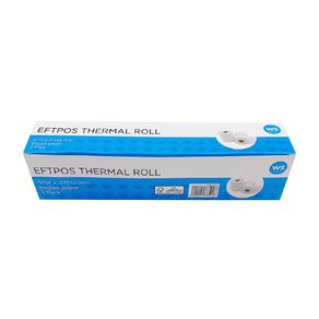 WS Eftpos Roll 57mm x 47mm Thermal FSC Paper 65gsm 5 Pack