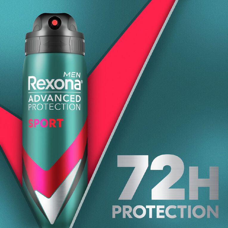 Rexona Men Antiperspirant Advanced Protection Deodorant Sport 220ml, , hi-res