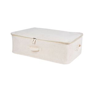 Living & Co Linen Look Soft Case Medium Cream