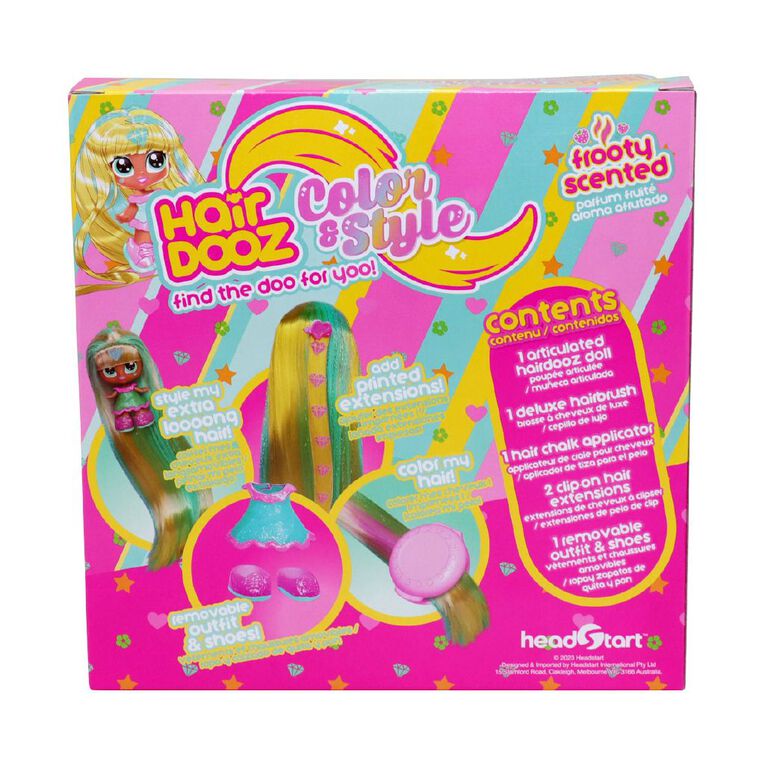 Hairdooz Color & Style Doll, , hi-res