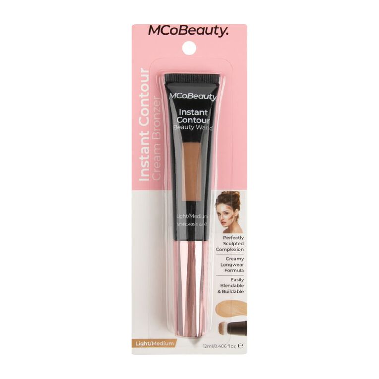 MCoBeauty Instant Contour Cream Bronzer Light Medium, , hi-res
