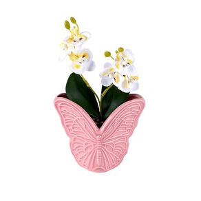 Living & Co Artificial Orchid in Butterfly Pot