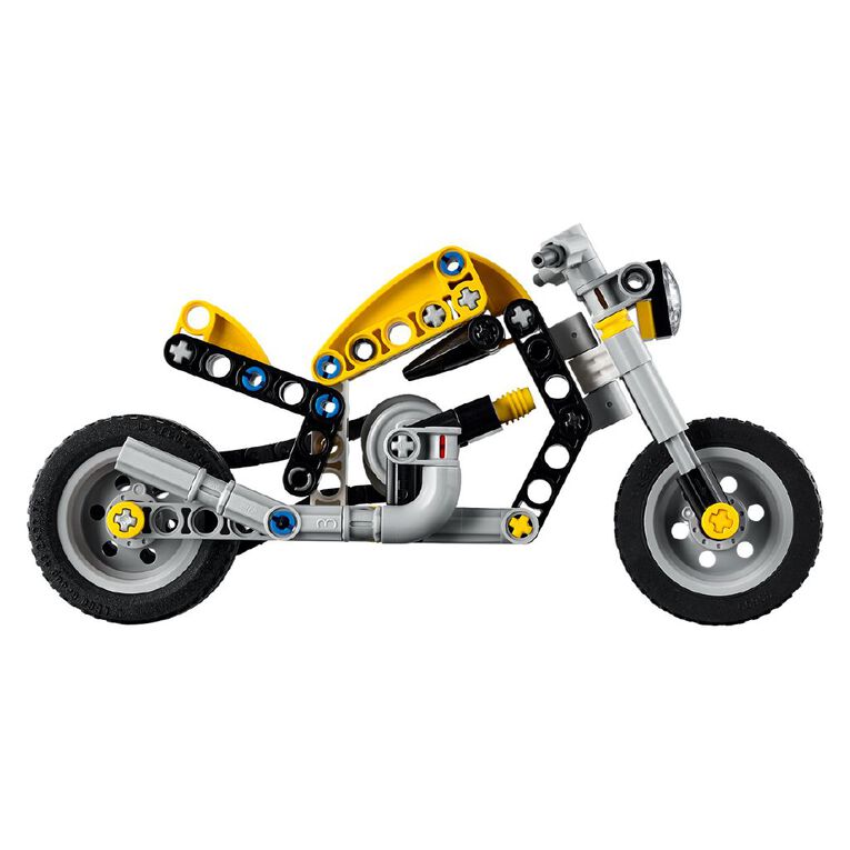 LEGO Technic Yellow Motorcycle 42225, , hi-res