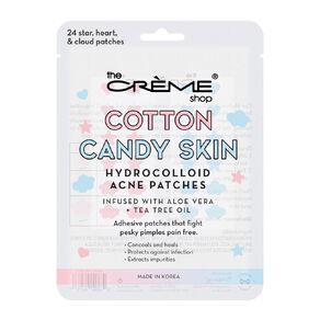 the creme shop acne patches cotton candy hydra 1 each