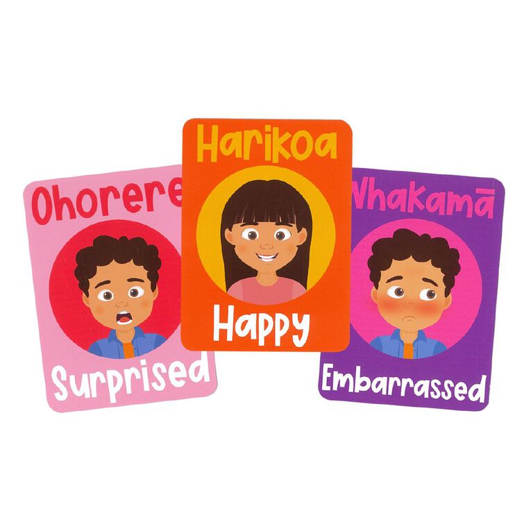 Learn Through Play Te Reo Go Fish Game Te Reo Feelings 40 Cards, , hi-res