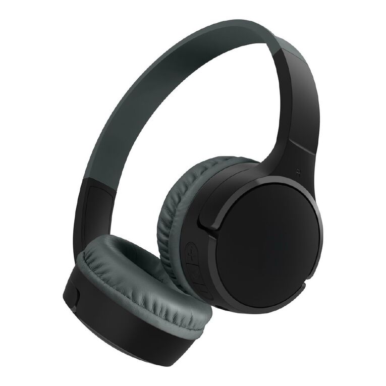 Belkin SoundForm Mini 2 Wireless On-Ear Kids Headphones Black, , hi-res