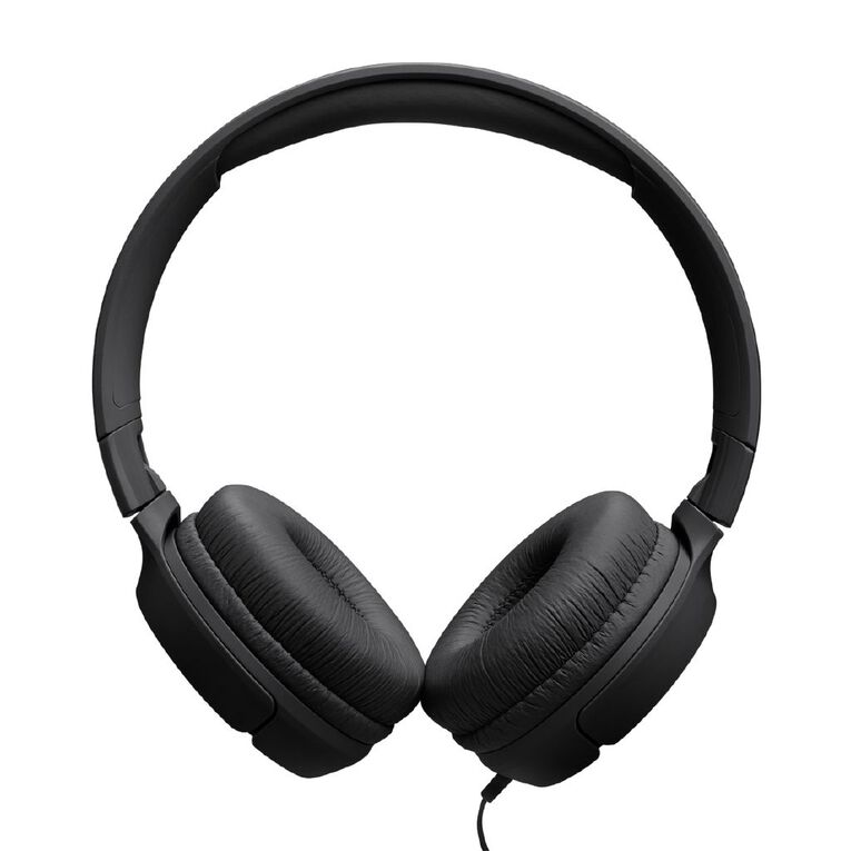 JBL Tune 520C USB-C Wired On-Ear Headphones Black, , hi-res