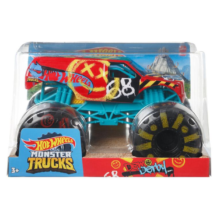 Hot Wheels Monster Trucks 1:24 Scale Diecast Truck, , hi-res