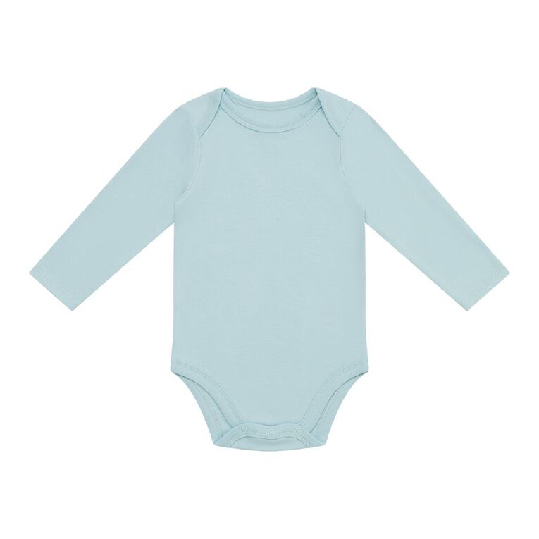 Young Original Babys' Long Sleeve Printed Bodysuit 3 Pack, Purple Light LOVELY, hi-res