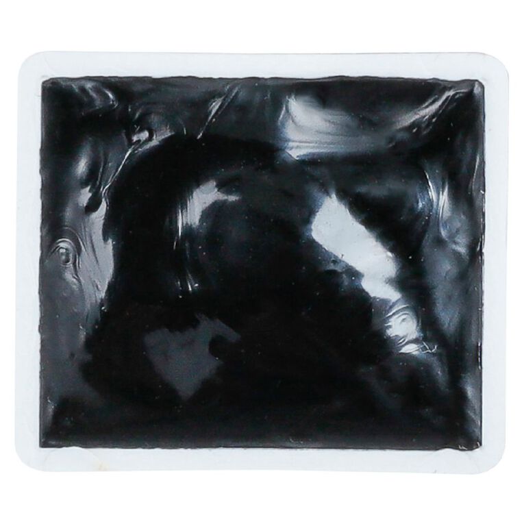 BLOCKX Watercolour Half Pan S1 172 Lamp Black Black, , hi-res