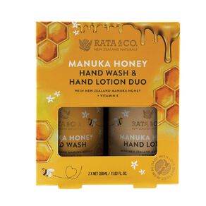 Rata & Co Manuka Honey Hand Wash And Hand Lotion Duo