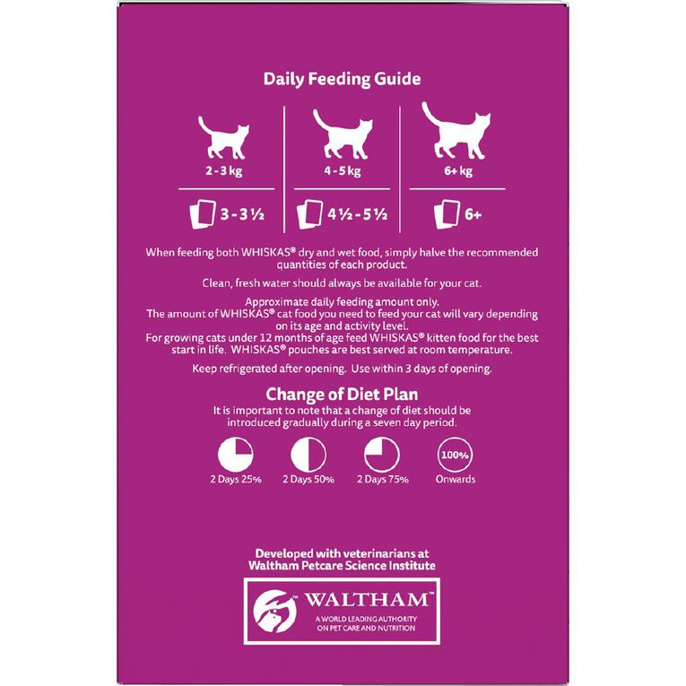 Whiskas Tuna Flavour Mixed Favourites In Jelly 18x85g Box, , hi-res