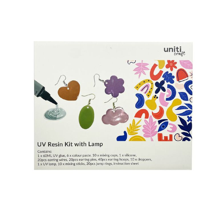 Uniti UV Resin Kit with Lamp, , hi-res