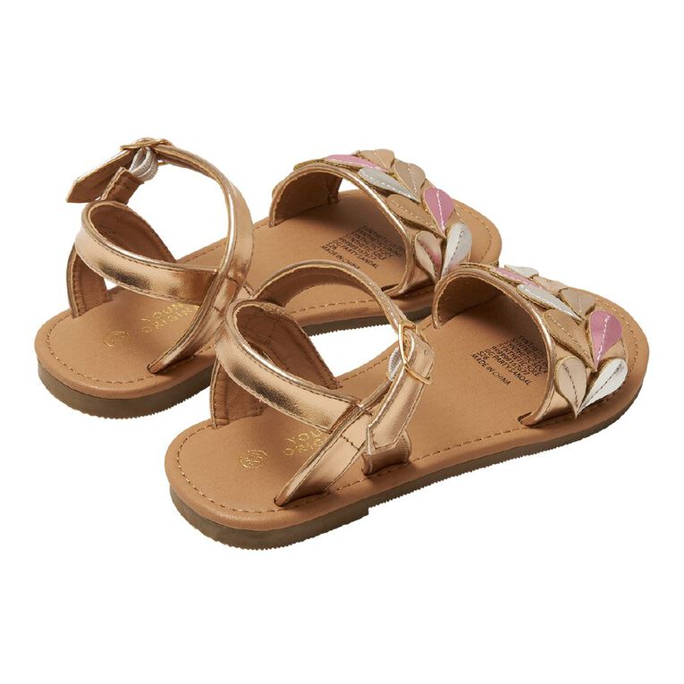 Young Original Senior Kids' Party Sandals, Silver, hi-res