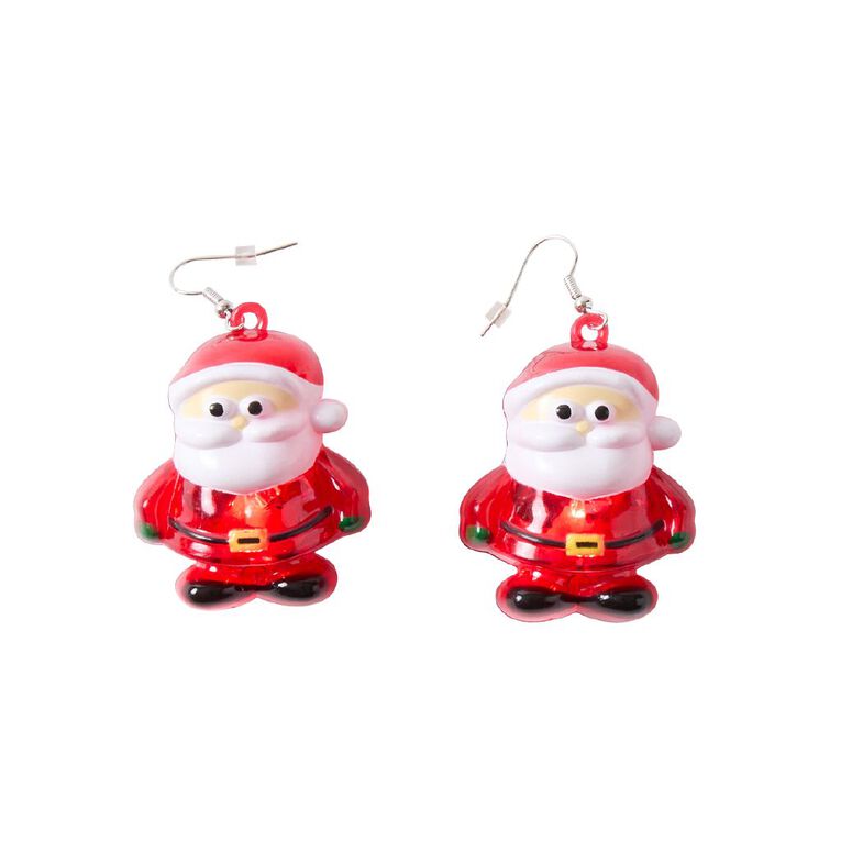 Wonderland Novelty Light Up Earrings Assorted, , hi-res