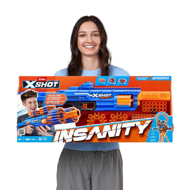 Zuru X-Shot Insanity Berzerko, , hi-res