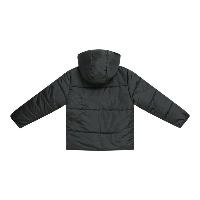 Young Original Hooded Puffer Jacket, Black, hi-res