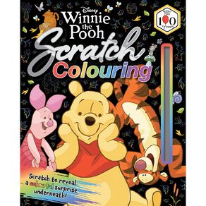 Disney: Winnie The Pooh Scratch Colouring