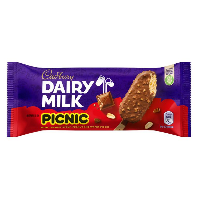 Cadbury Picnic Ice Cream, , hi-res