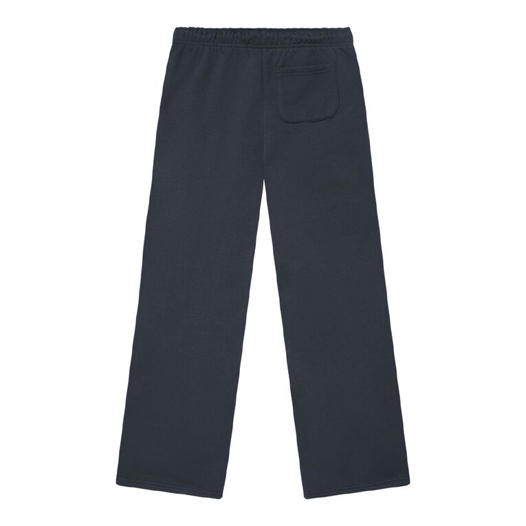 Young Original Pintuck Wide Leg Trackpants, Grey Dark, hi-res