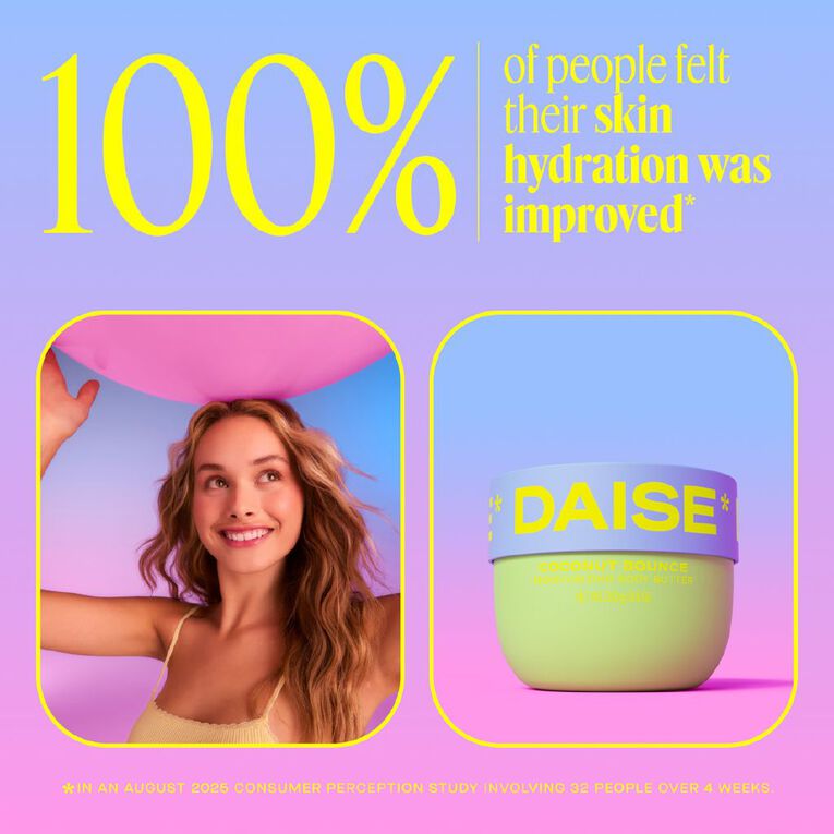 Daise Moisturizing Body Butter Coconut 250g, , hi-res