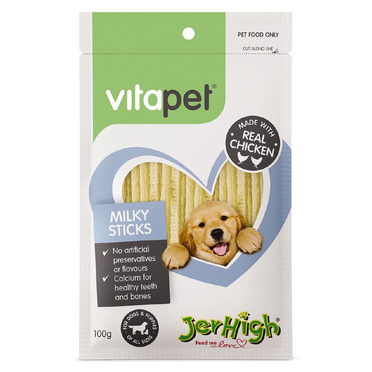 Vitapet Milky Sticks 100g, , hi-res