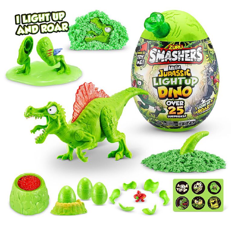 Zuru Smashers Jurassic Series 1 Mega Assorted, , hi-res