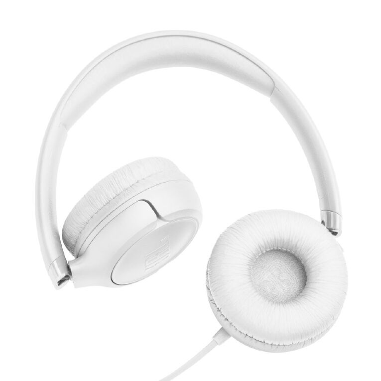 JBL JBL Tune 530 Wired USB-C On-Ear Headphones - White, , hi-res