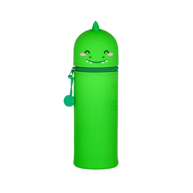 Legami 2-in-1 Silicone Pencil Case Kawaii Dino, , hi-res