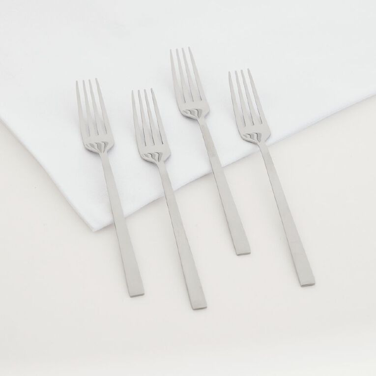 Living & Co Gatsby Forks Stainless Steel 4 Pack, , hi-res
