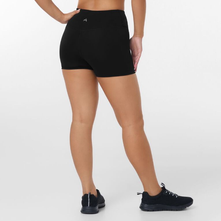 Active Intent Women's Super Soft Bike Shorts, Black, hi-res