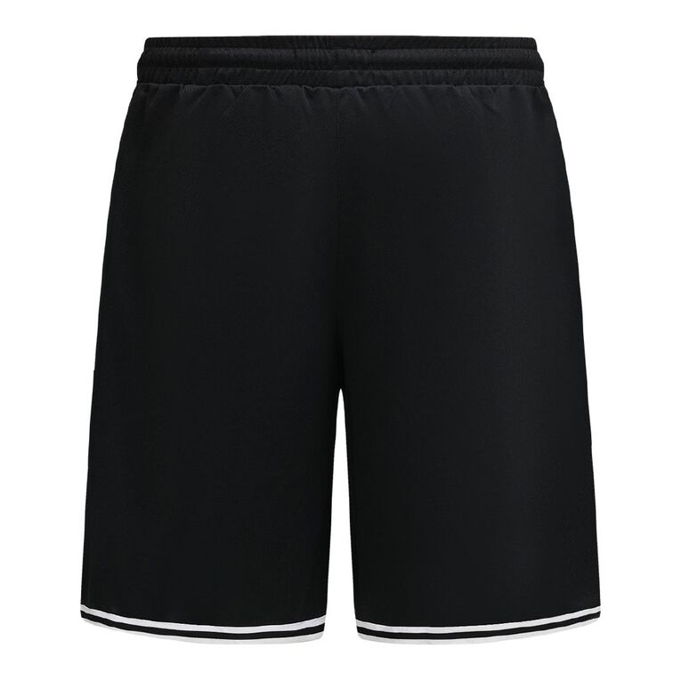 Active Intent Men's Supporter Basketball Shorts, Black FERN, hi-res